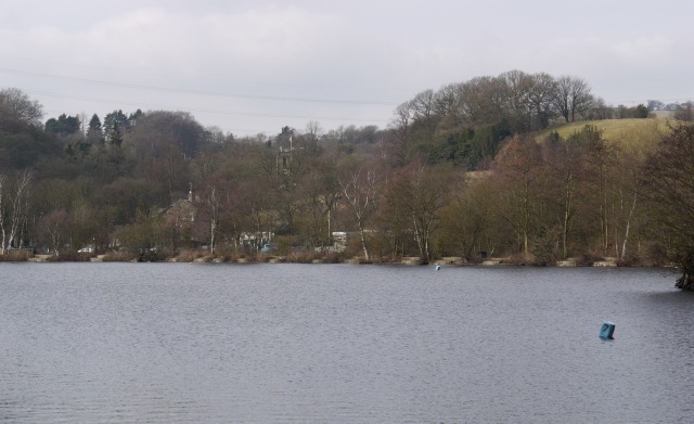 Yachts on the lake at Etherow Country Park
