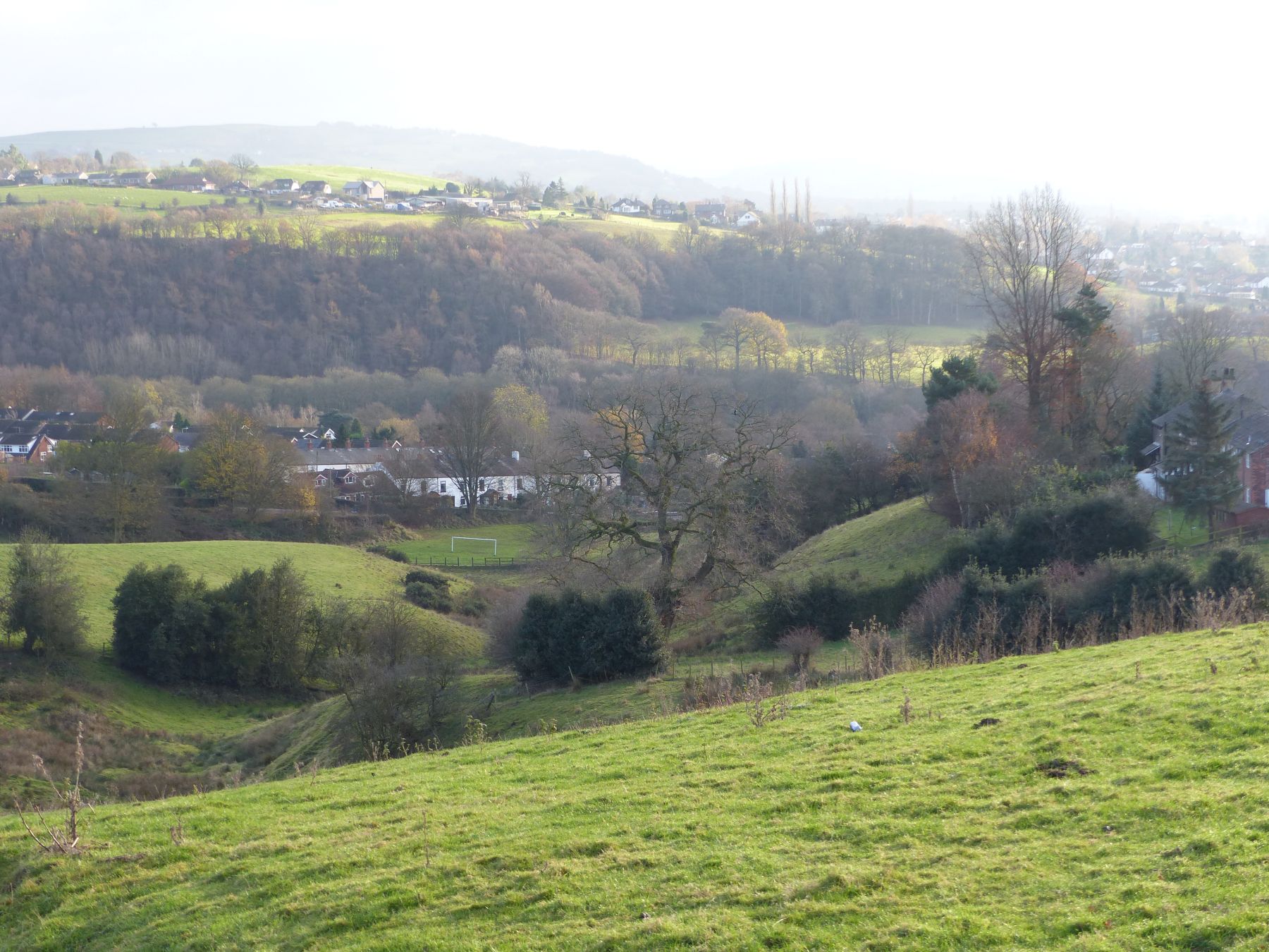View over Compstall from School Lane